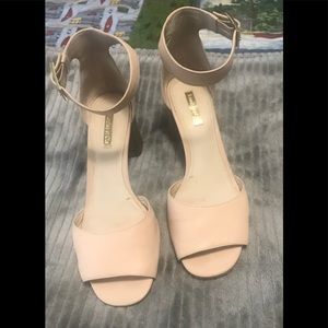 Louise et Cie Pink Ankle Strap Heels